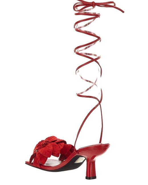 Jeffrey campbell hot sale red heels
