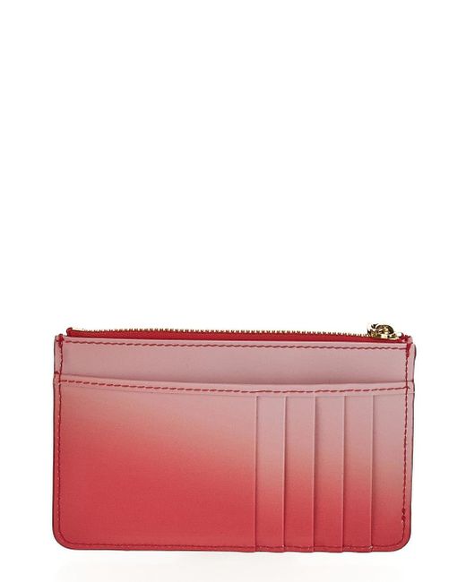 Dolce & Gabbana Red Leather Card Case
