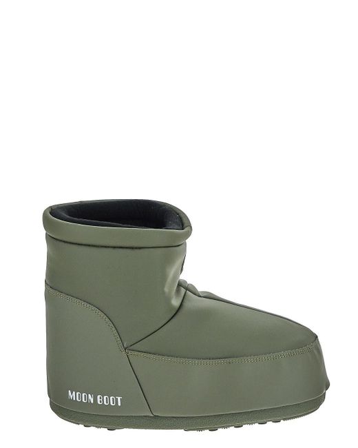 Moon Boot Green Icon Low Nolace Rubber