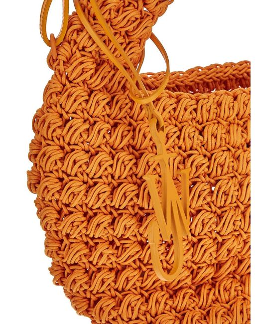J.W. Anderson Brown Popcorn Basket Bag