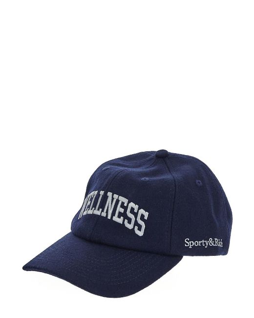 Sporty & Rich Blue Cotton Hat