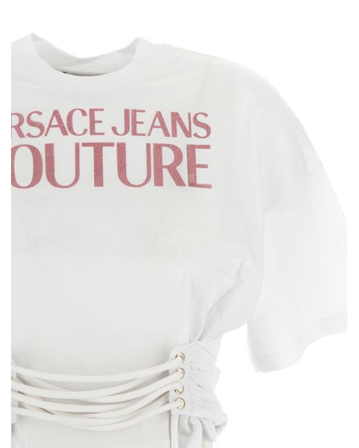 Versace White Logo T-shirt