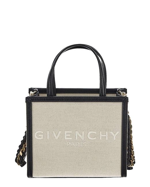Givenchy Black Mini G Tote Bag