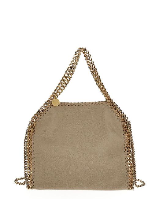Stella McCartney Metallic Mini Tote Eco Shaggy Deer Bag