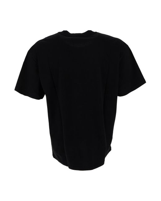 J.W. Anderson Black Printed T-shirt for men