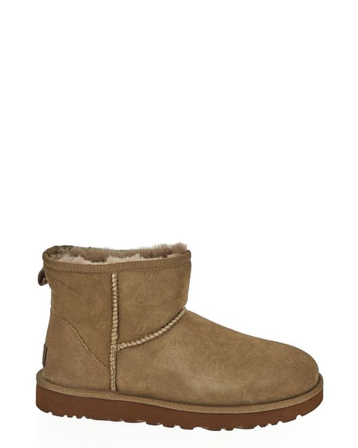 Ugg Brown Classic Mini Ankle Boot