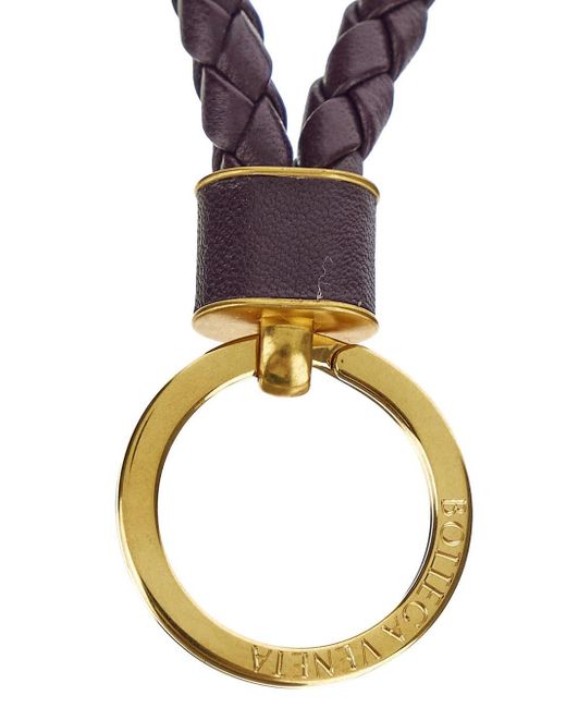 Bottega Veneta Blue Key Ring