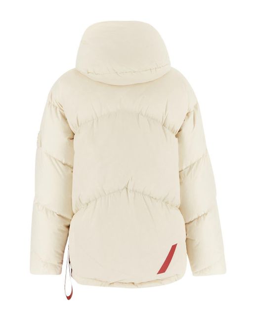 AFTER LABEL Natural White Puffer Jacket