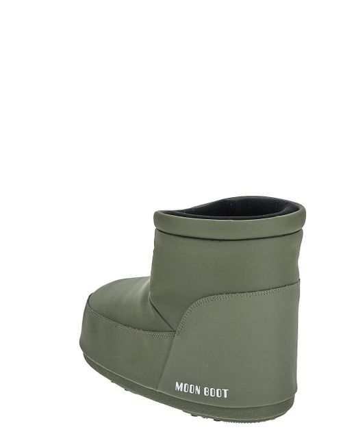 Moon Boot Green Icon Low Nolace Rubber