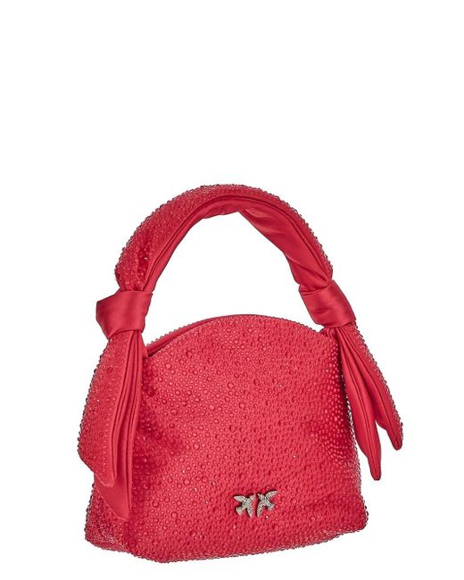 Pinko Red Knots Pouch