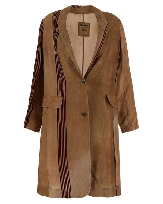 Uma Wang Brown Katia Jacket