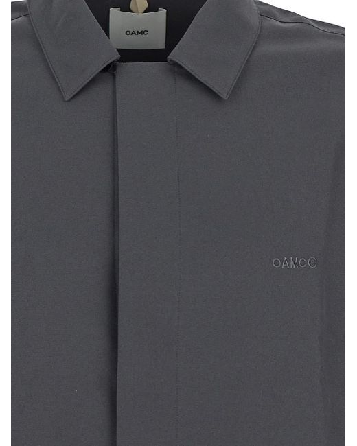 OAMC Gray Polyester Shirt for men