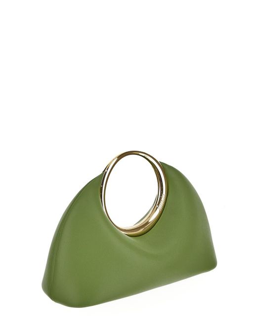 Jacquemus Green Le Petit Calino Leather Clutch