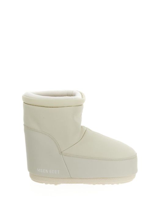 Moon Boot White Icon Low Boots