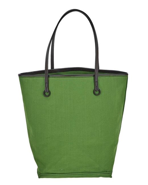 J.W. Anderson Green Tall Anchor Tote Bag