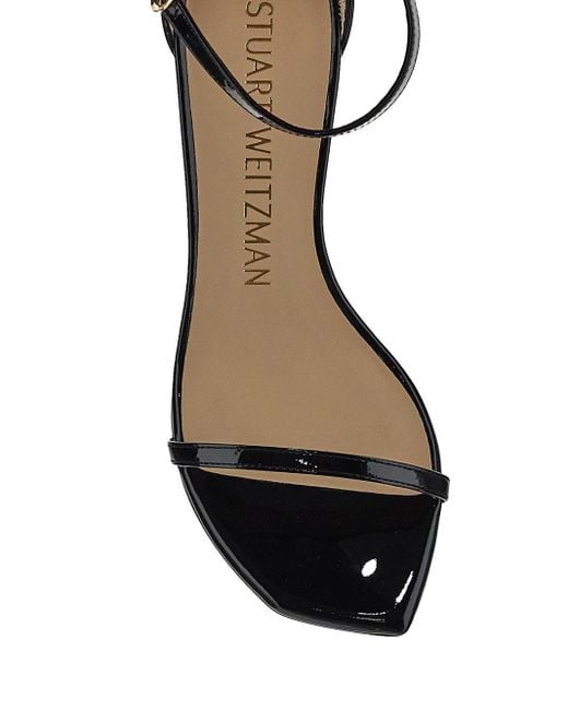 Stuart Weitzman Metallic Nudistcurve Sandals