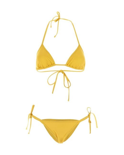 Vivienne Westwood Synthetic Yellow Bikini - Lyst