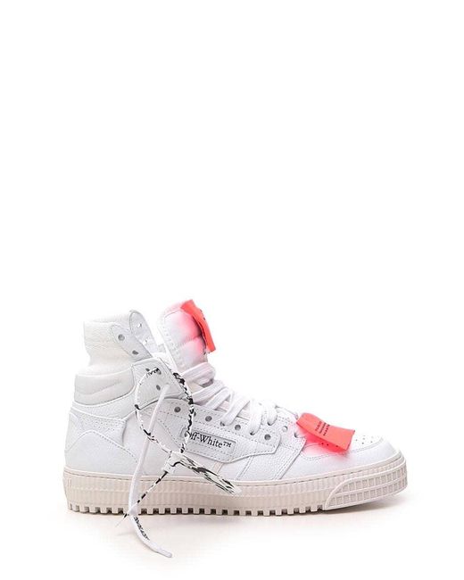 Off-White c/o Virgil Abloh White Leather Off-court 3.0 Lace-up Sneakers ...