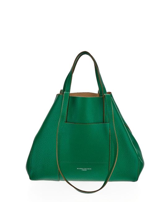 Gianni Chiarini Green Top Handle Bag