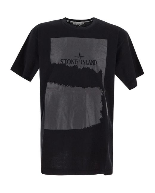Mens stone shop island tshirt