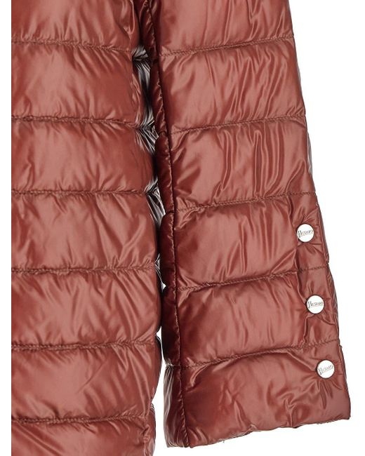 Herno Red Down Jacket
