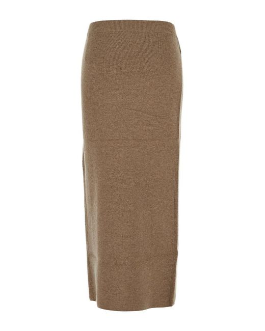 Max Mara Brown Umbria Skirt