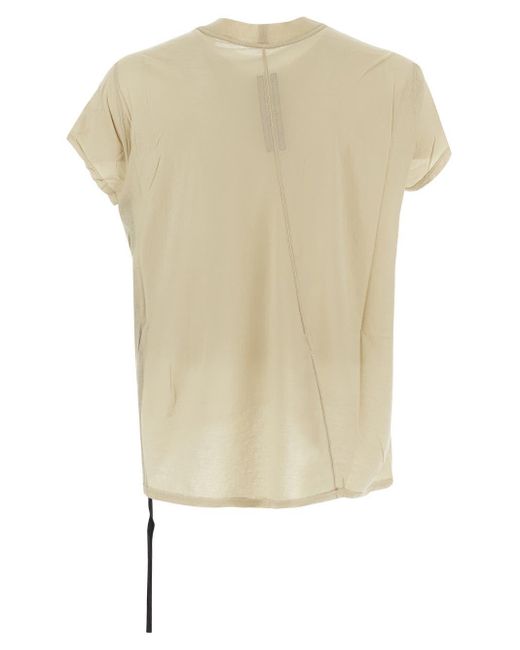 Rick Owens Natural Small Level T-shirt for men