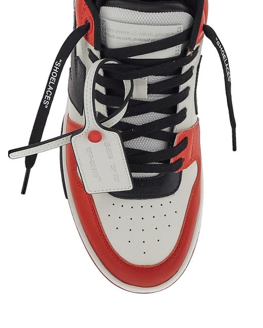 Off-White c/o Virgil Abloh Red Out Of Office Sneaker for men