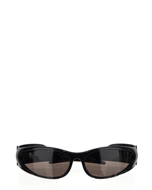 Balenciaga Reverse Xpander Rectangle Sunglasses in Black Lyst