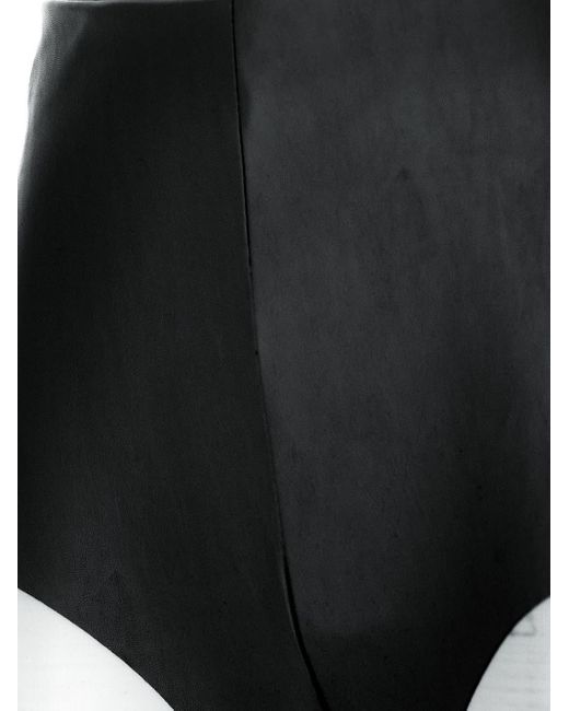 Lardini Black Polyester Short