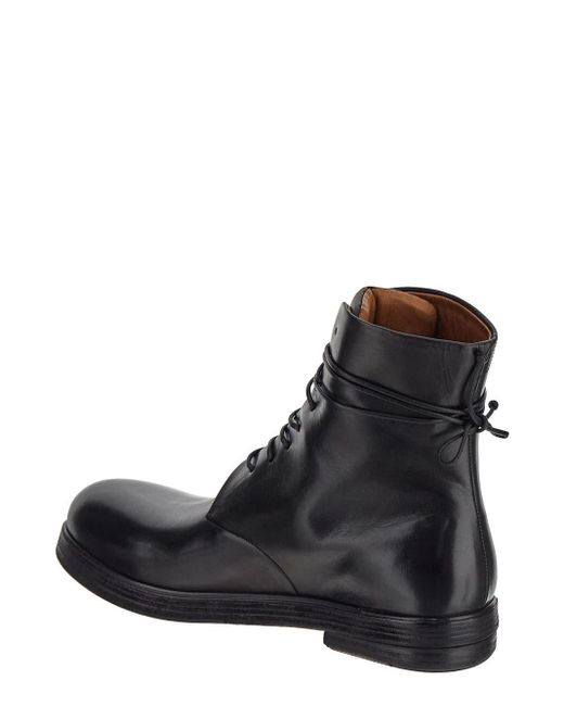 Marsèll Black Zucca Zeppa Ankle Boots for men