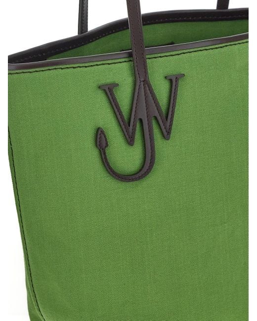 J.W. Anderson Green Tall Anchor Tote Bag