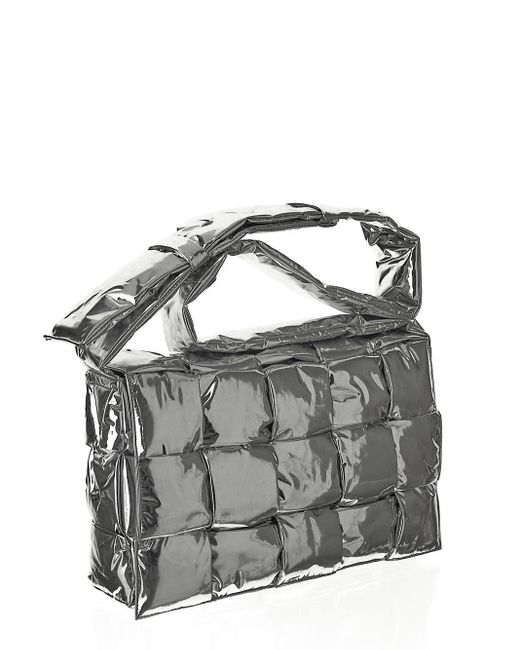 Bottega Veneta Gray Padded Cassette Bag