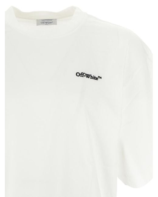 Off-White c/o Virgil Abloh White Cotton T-shirt for men