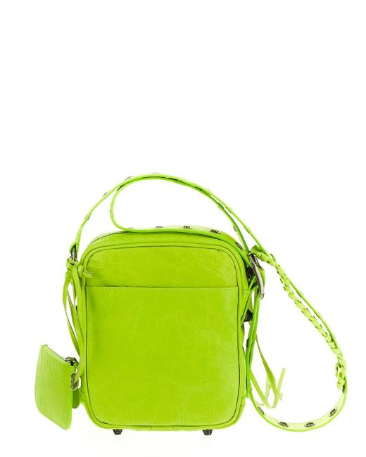 Balenciaga Le Cagole Crossbody Bag in Green for Men Lyst