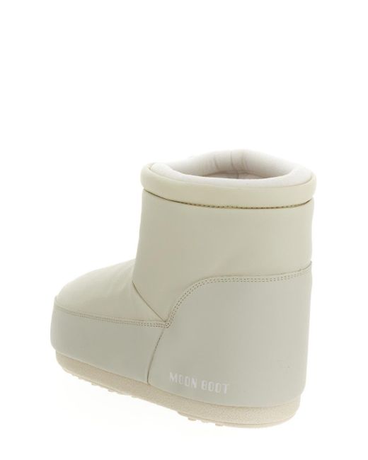 Moon Boot White Icon Low Boots