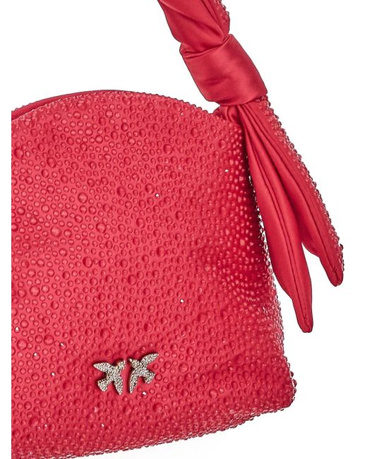 Pinko Red Knots Pouch