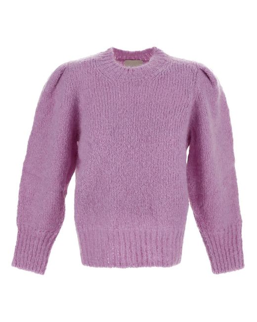 Isabel Marant Purple Emma Mohair Knitwear