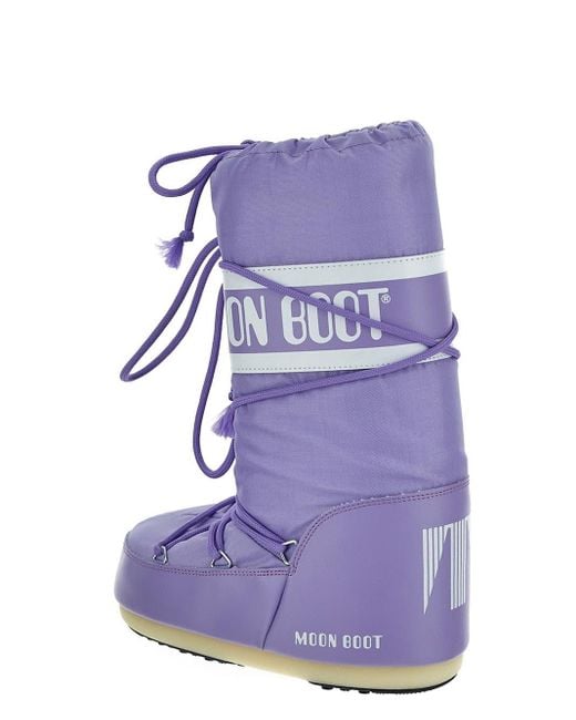 Moon Boot Purple ® Icon Nylon Boot