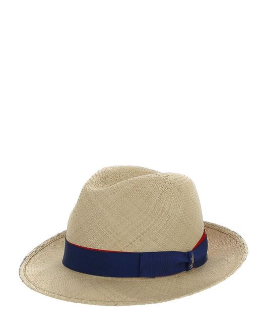 Borsalino Multicolor Panama Quito Hat for men