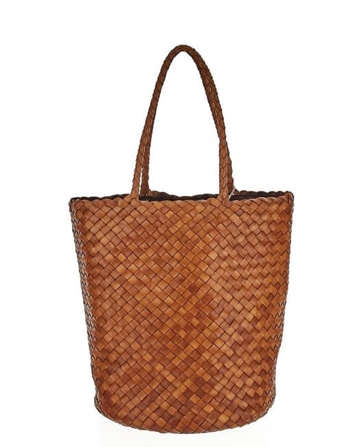 Dragon Diffusion Brown Shopper Bag