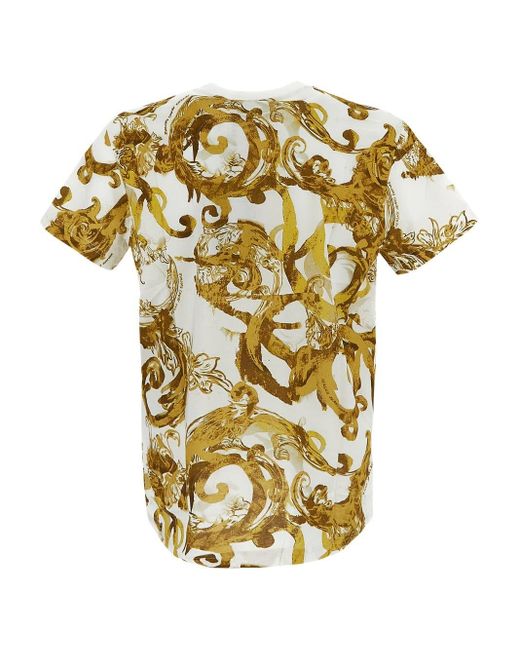Versace Metallic Baroque T-shirt for men