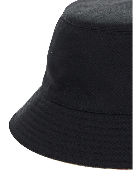 Burberry Black Hats for men