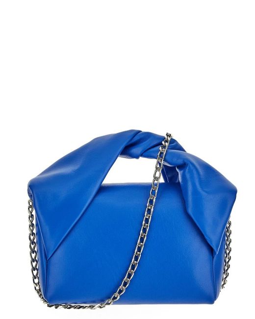J.W. Anderson Blue Small Twister Bag