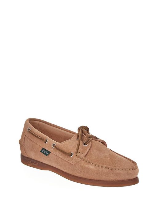 Paraboot Brown Barth Marine Shoes for men