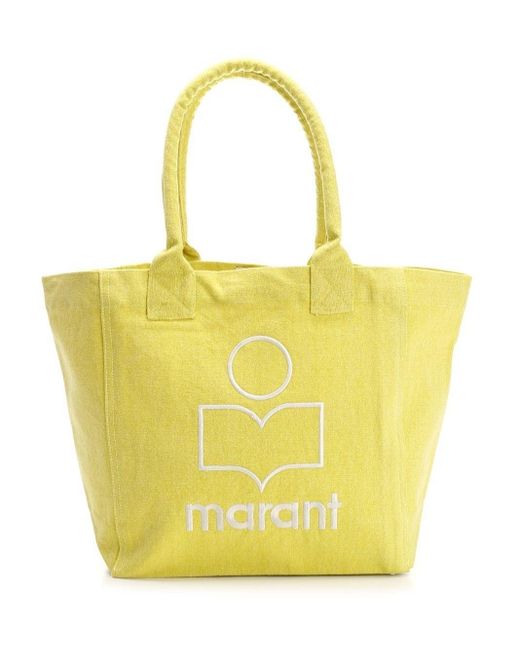 Isabel Marant Yellow Yenky Tote Bag