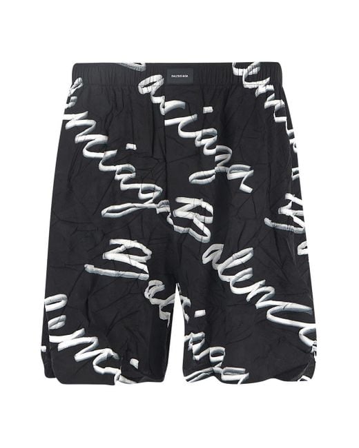 Balenciaga mens discount swim shorts