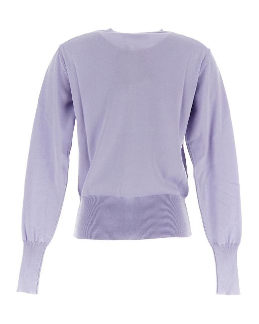 Vivienne Westwood Purple Sweaters
