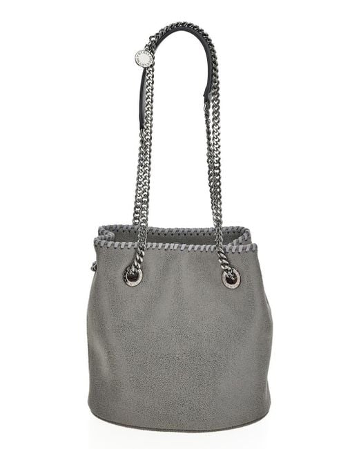 Chain handle bucket bag sale