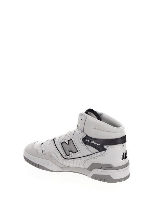 New Balance 650 Hightop Sneakers in White Lyst